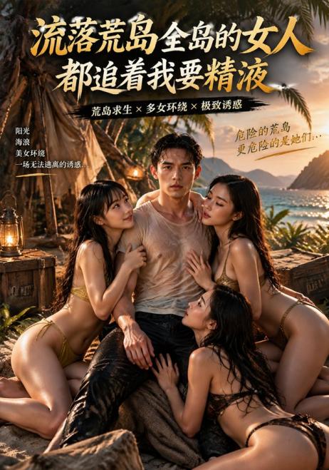 流落荒岛全岛的女人都追着我要精液